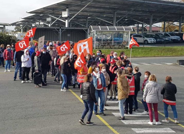 Pour les salariés de Labeyrie en grève