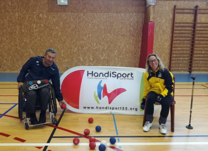 Coup de pouce pour Gaëtane- Championnat France Boccia