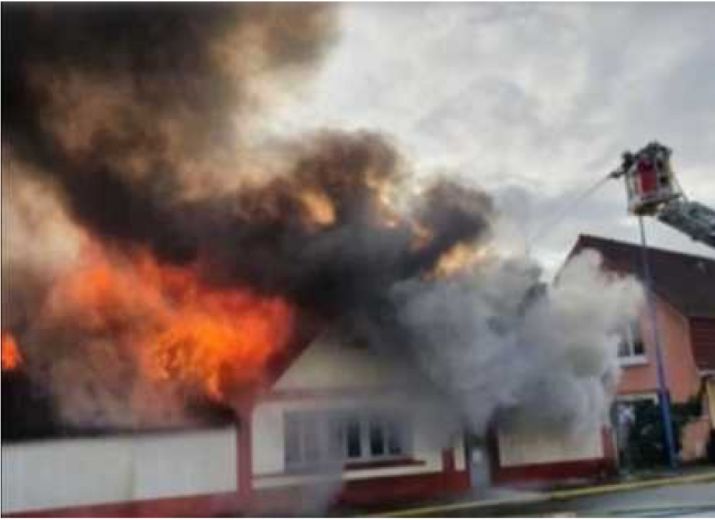 Incendie d'une habitation entière à Merlimont