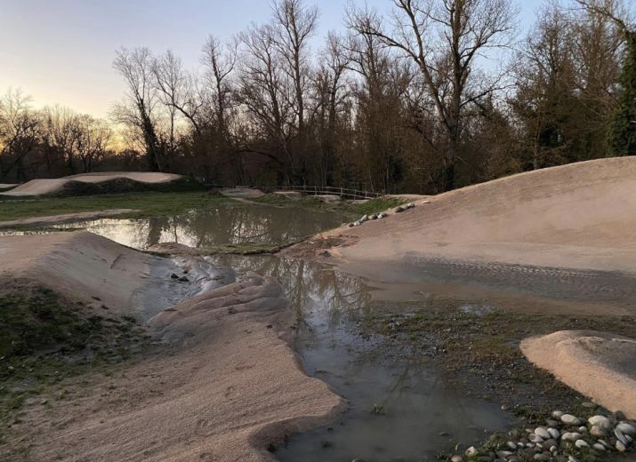 Blagnac BMX Aide à la réfection de la piste suite aux intempéries