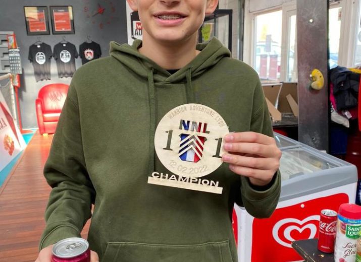 Aidons Virgile (champion de France 11/12 ans) à représenter la france en finale de ninja warrior kid aux USA les 1/2/3 avril 2022.