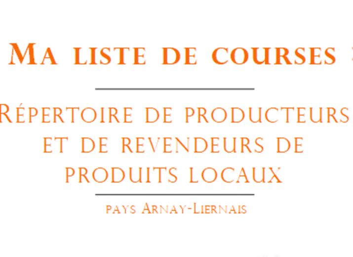 Ma liste de courses
