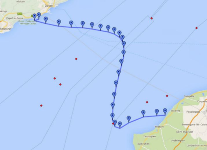 Le 1er réunionnais à traverser la Manche à la nage