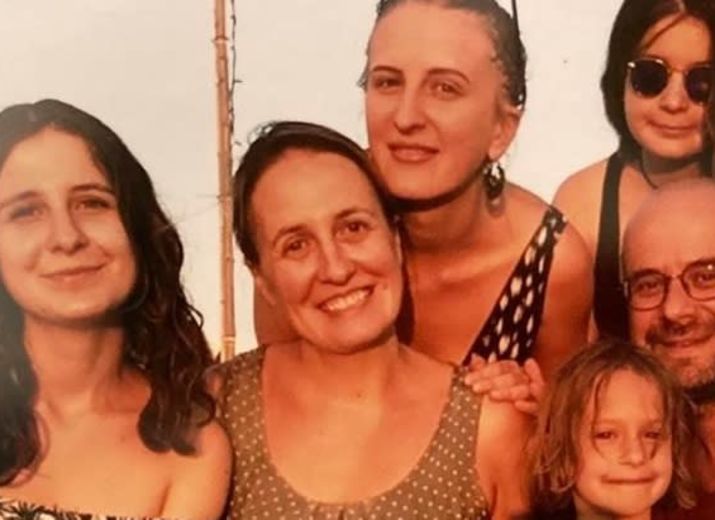 Kristina et sa famille