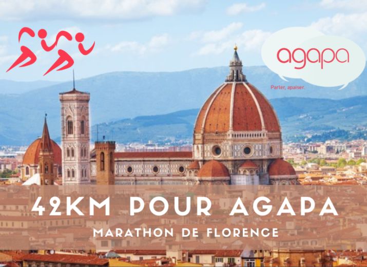 Marathon de Florence pour Agapa