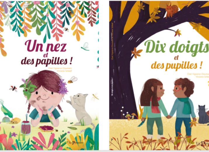Acheter des albums dédicacés - Dix doigts et des pupilles / Un nez et des papilles