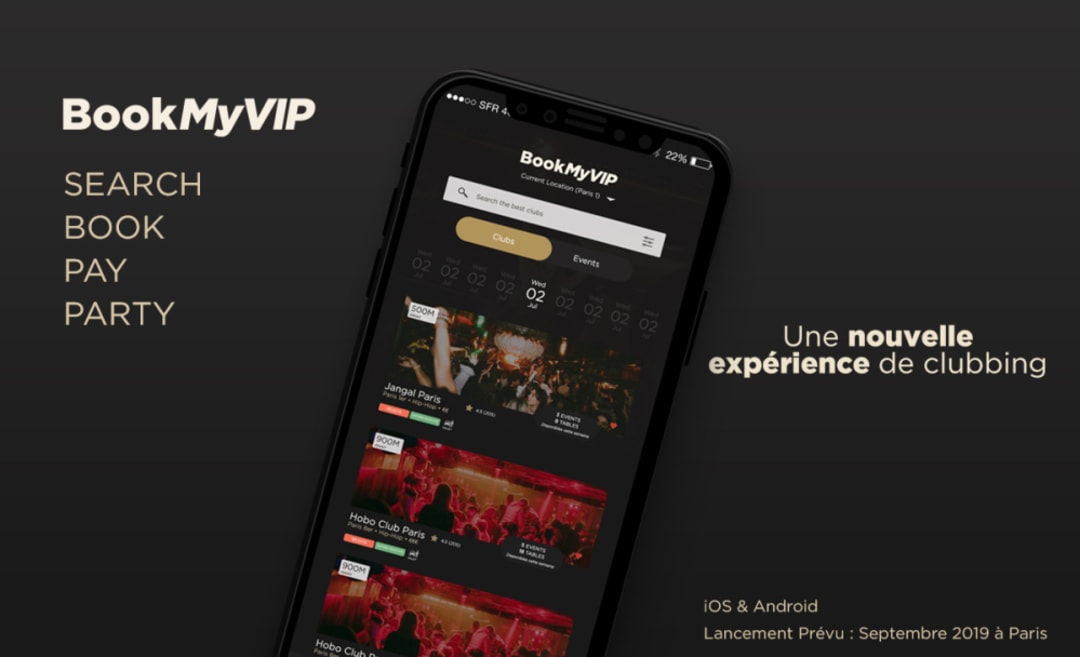 Cagnotte : Book My VIP - App de listing et réservation de tables en ...