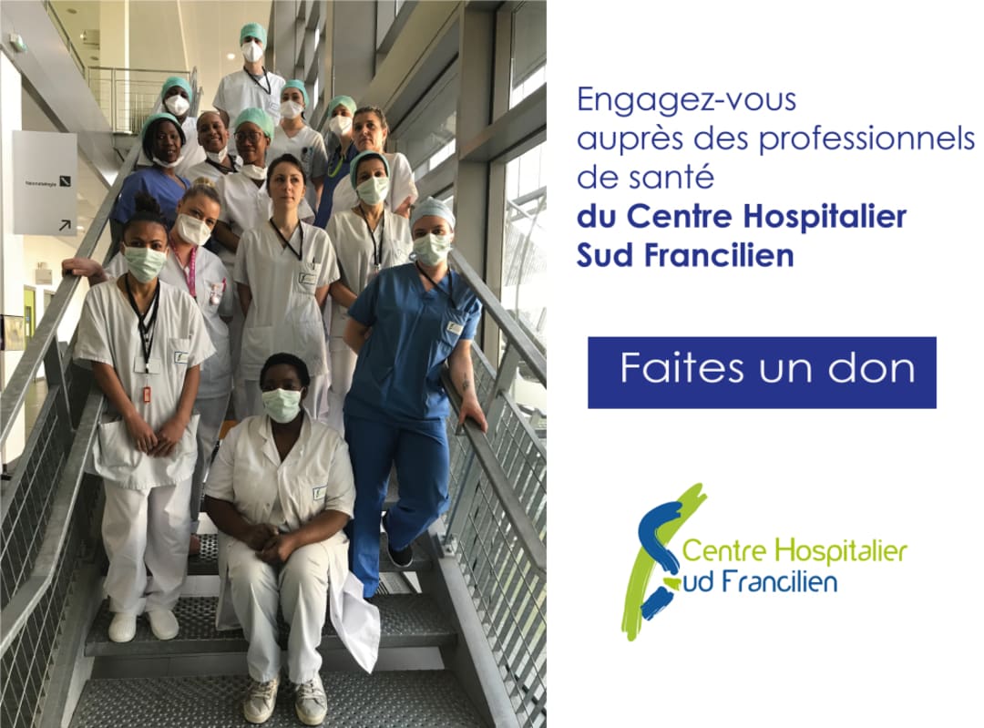 Cagnotte Cagnotte solidaire soutenez l'hôpital Sud Francilien (CorbeilEssonnes / Evry