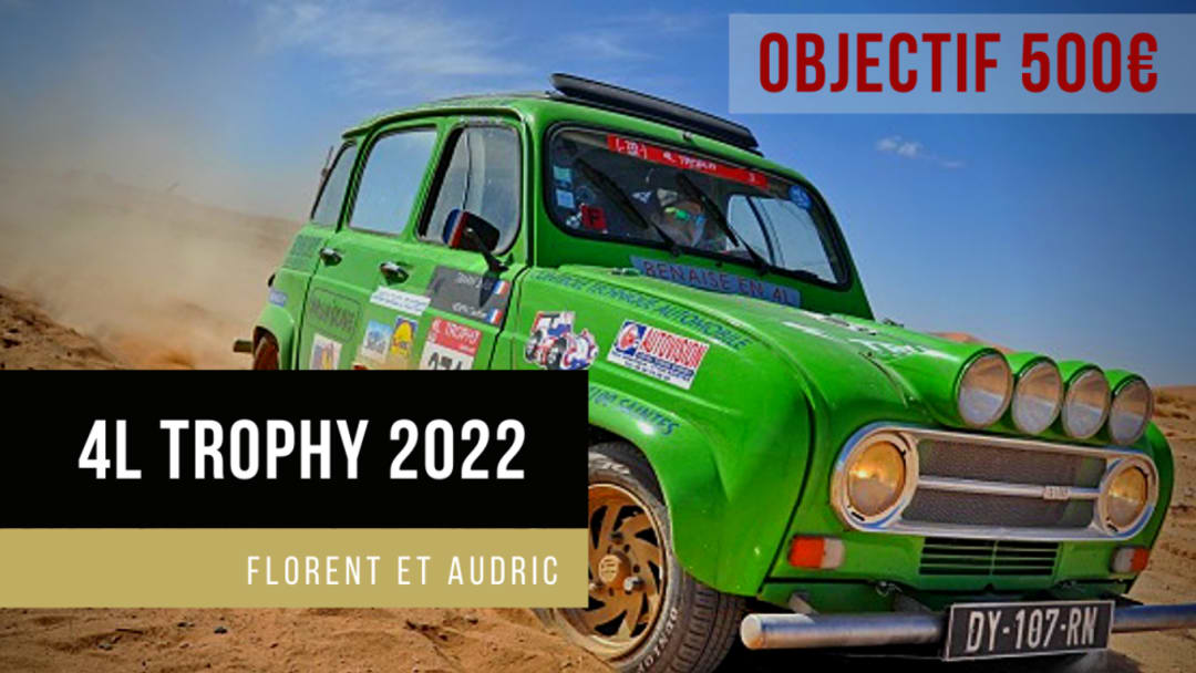 Cagnotte Préinscription 4L Trophy Leetchi