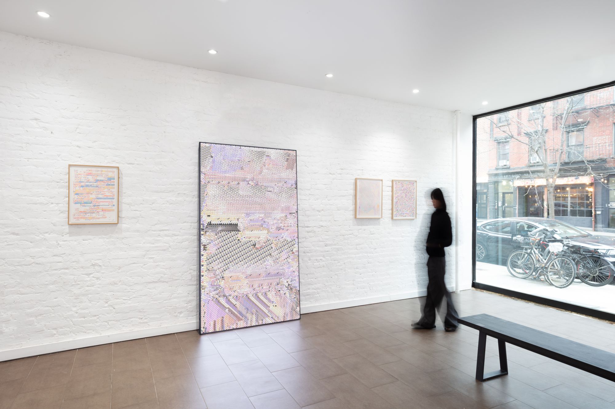 Installation view from Senescenence, 2026 — exhibition by Harm van den Dorpel