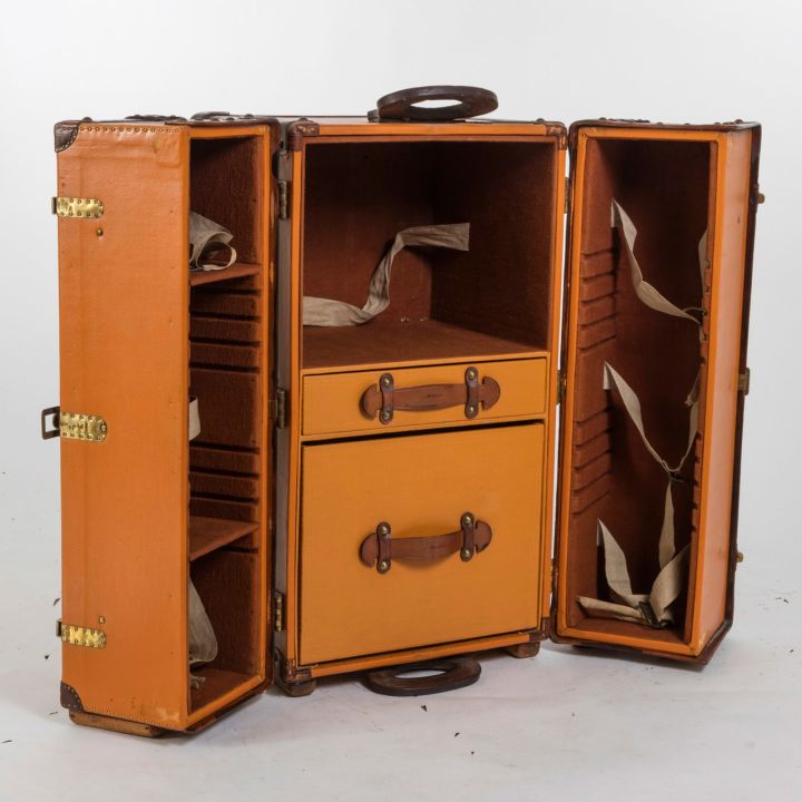 Louis Vuitton Calf Leather Trunk with Titanic Provenance