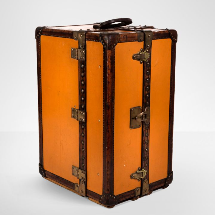 Louis Vuitton Calf Leather Trunk with Titanic Provenance at 1stDibs  louis  vuitton titanic, titanic louis vuitton trunk, louis vuitton trunk titanic