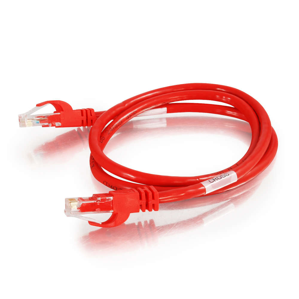 InLine Cavo LAN Crossover Cat.6 S/FTP – 10 Metri, Schermato, Rosso, Per Reti Gigabit - 4