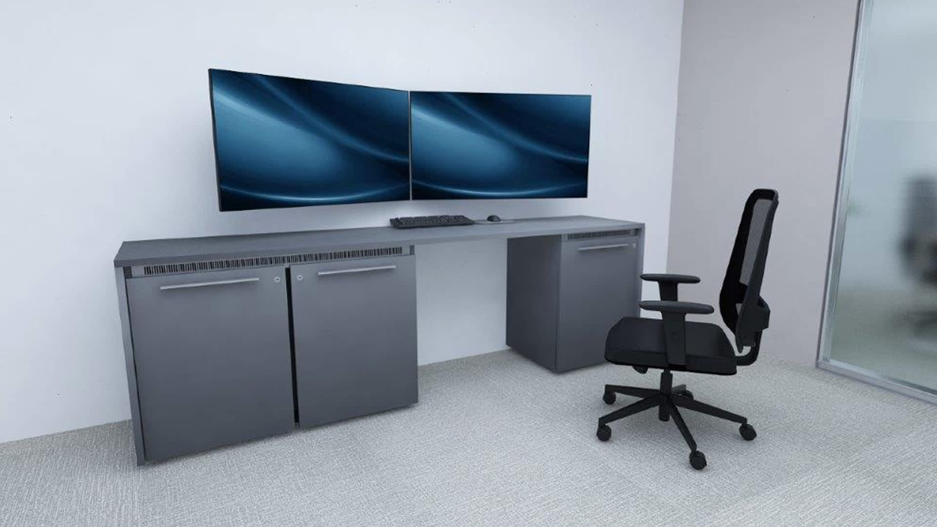Credenzas organized by security level