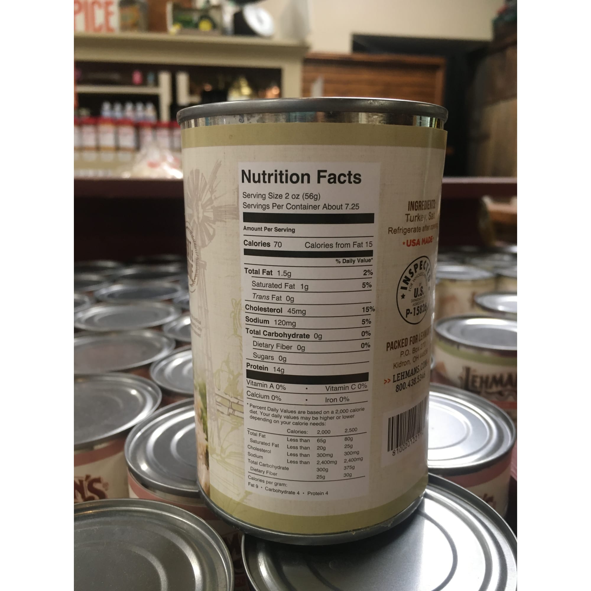 Lehman's All Natural Canned Meat, USA Made Ready to Eat, 14.5 oz Can - Picture 30 of 31