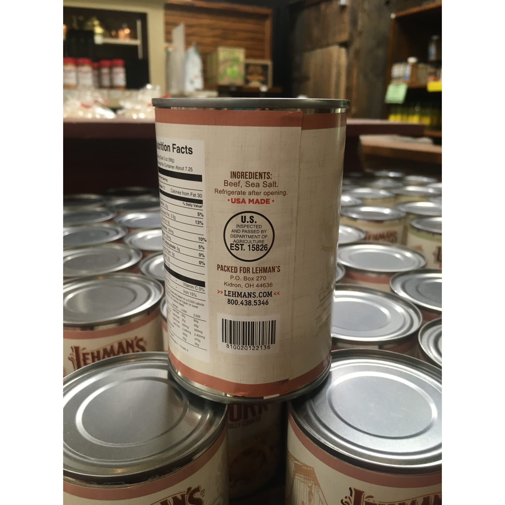 Lehman's All Natural Canned Meat, USA Made Ready to Eat, 14.5 oz Can - Picture 24 of 31