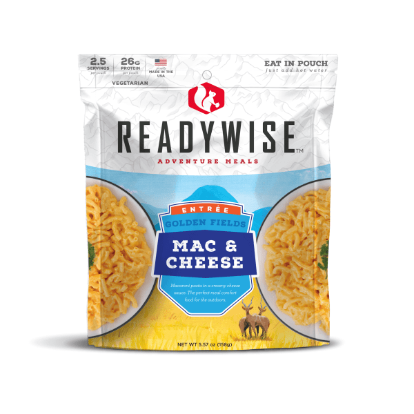 ReadyWise Golden Fields Mac & Cheese Meal Pouch