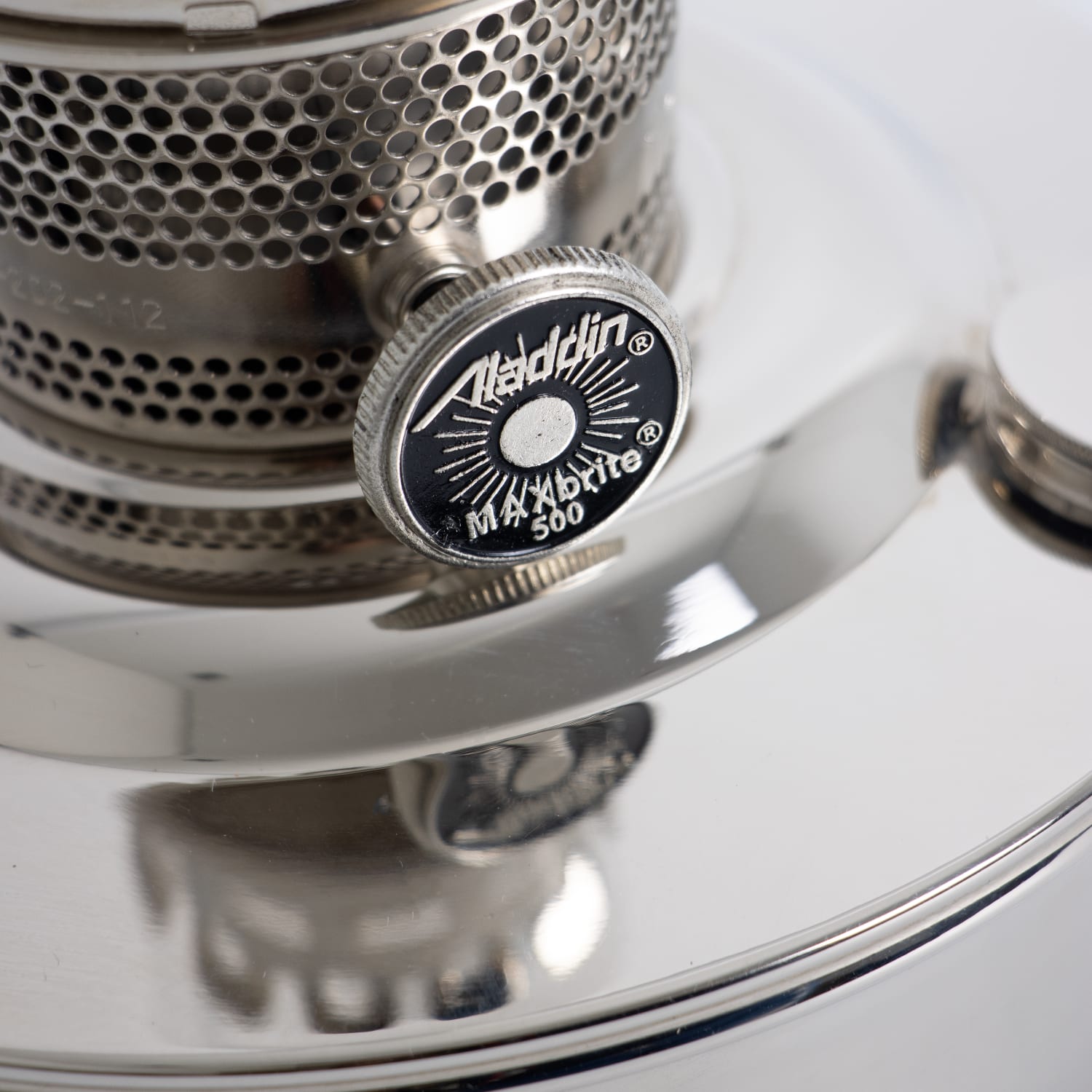 Aladdin Chrome Wall-Mounted Oil Lamp | Lehman's