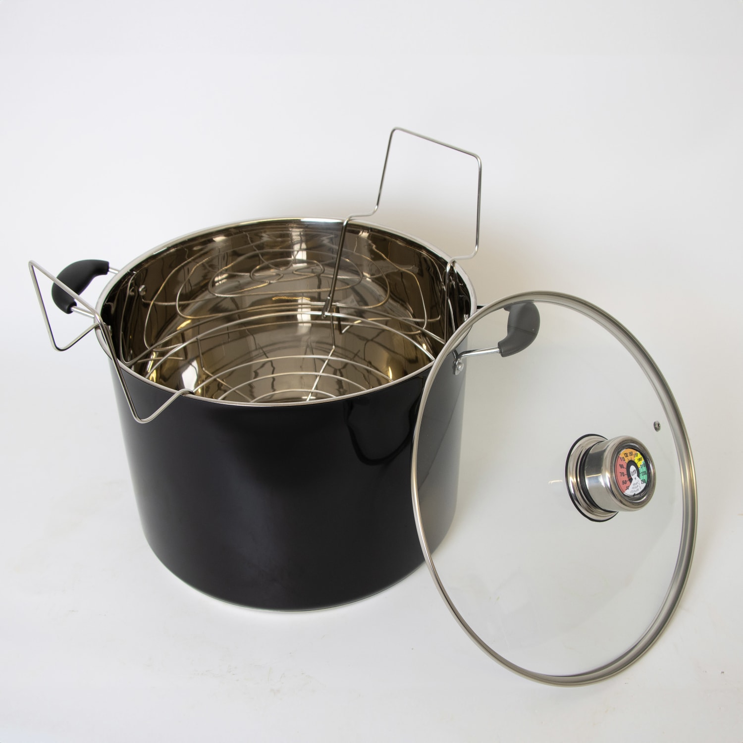 Lehman's 21.5-Quart Stainless Steel Water Bath Canner with Pressure Gauge - Picture 9 of 22