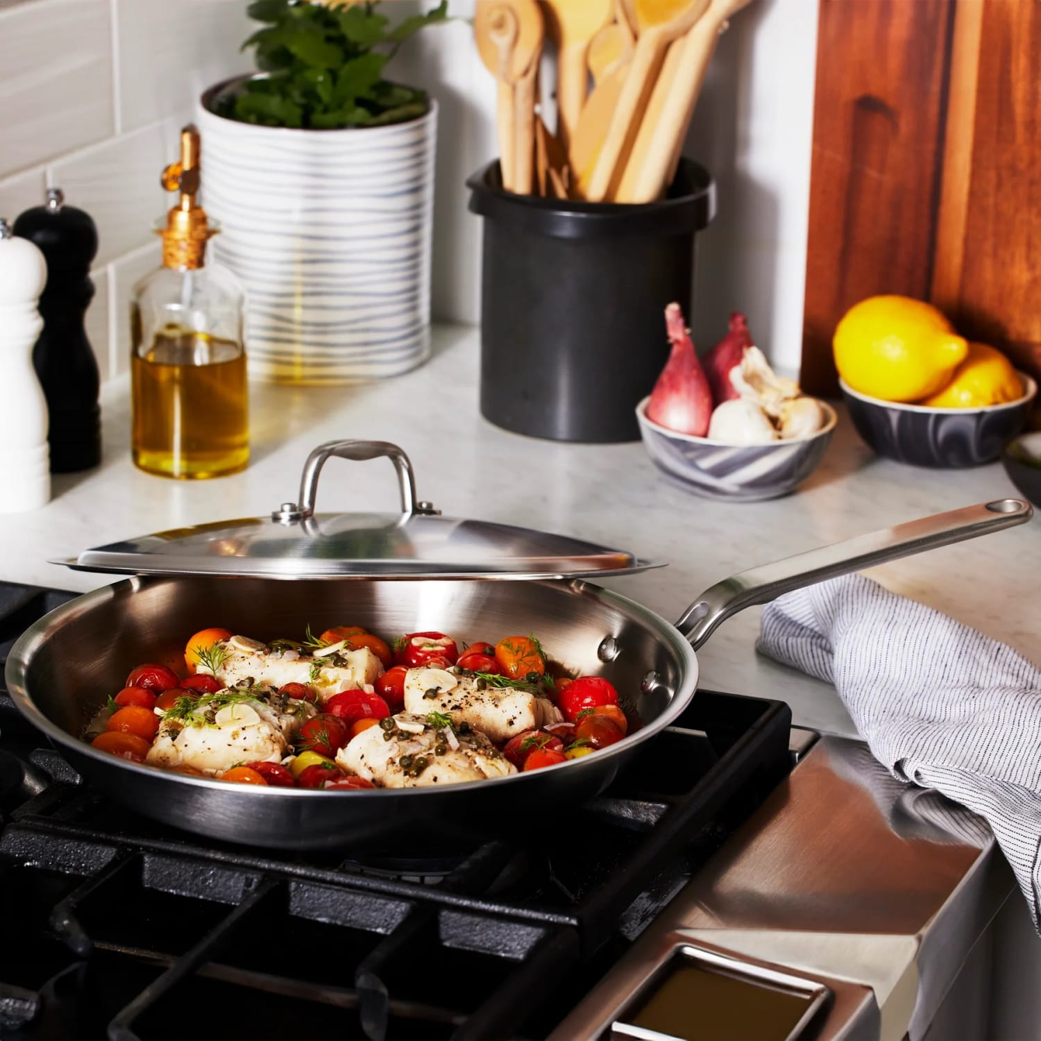 Heritage Steel Eater Fully Clad Fry Pan - Thumbnail 5