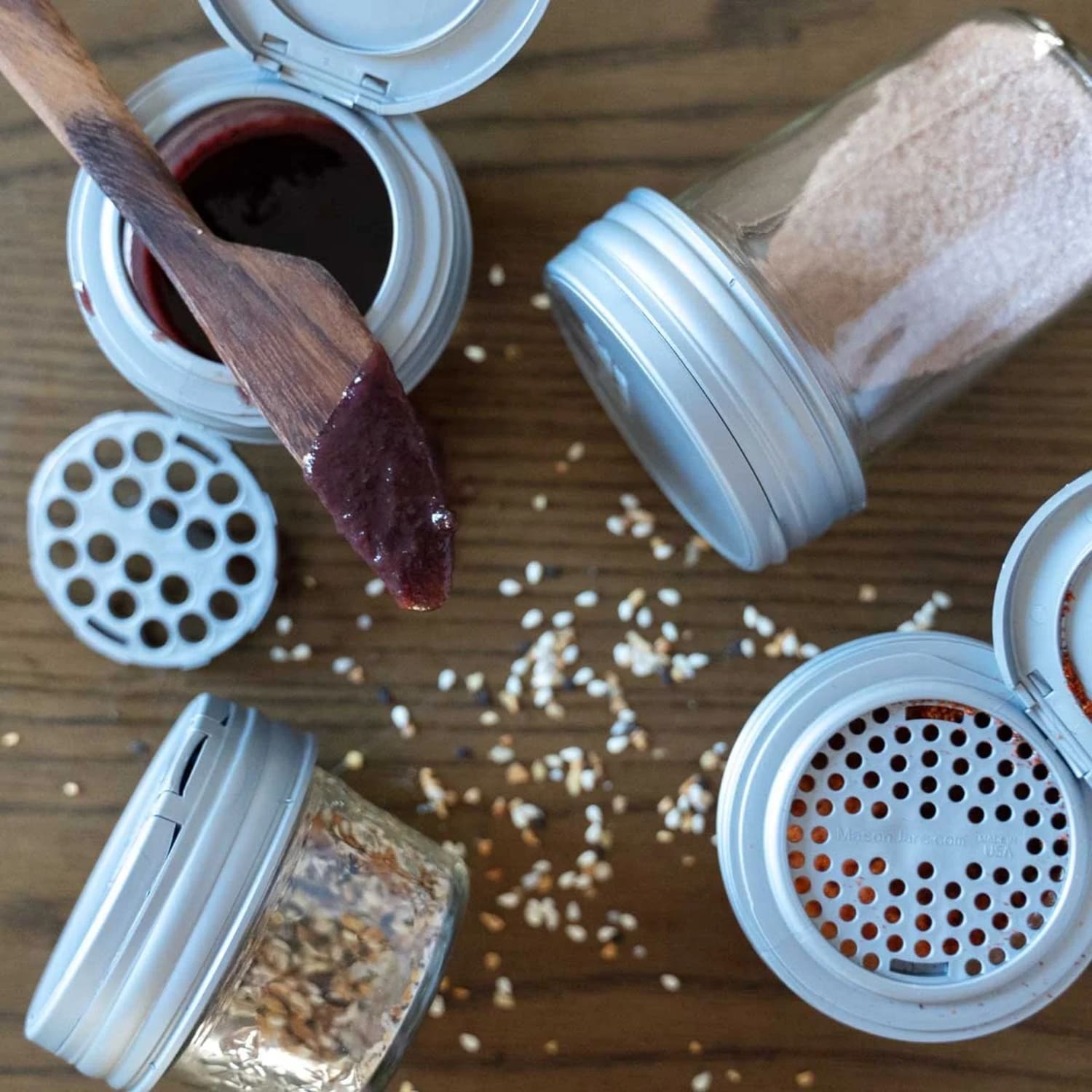 reCAP Mason Jar Spice Shaker Lids
