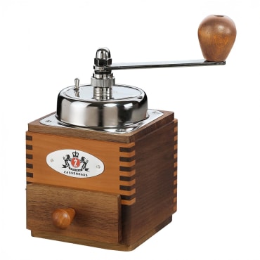 Montevideo Top-Crank Coffee Mill with German Steel Burrs