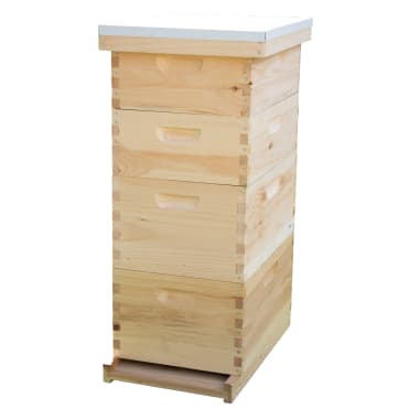 8-Frame Complete Combo Beehive Kit - Amish Made