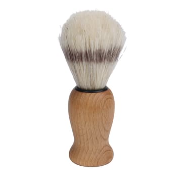 Classic Shaving Brush with Beechwood Handle - 4.1