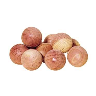 Red Cedar Balls for Closets and Drawers - Pack of 10 Red Cedar Balls for Closets and Drawers - Pack of 10