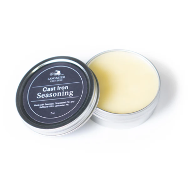 Lancaster Cast Iron Seasoning with Beeswax