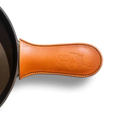 Lancaster Leather Cast Iron Skillet Handle Cover