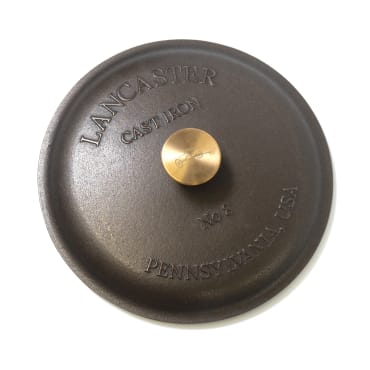 Lancaster Cast Iron No. 8 Skillet Lid - 10-1/2