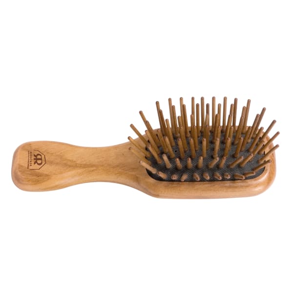 Mini Pocket Hairbrush with Olive Wood Handle