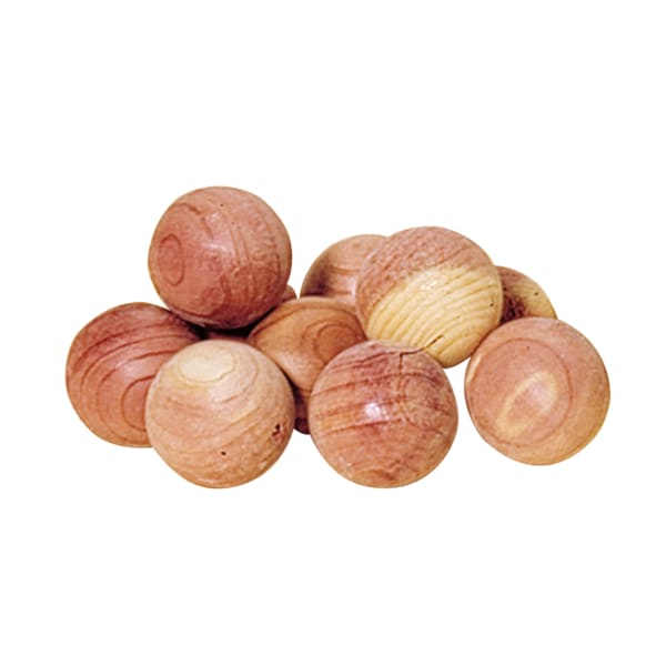 Red Cedar Balls for Closets and Drawers - Pack of 10