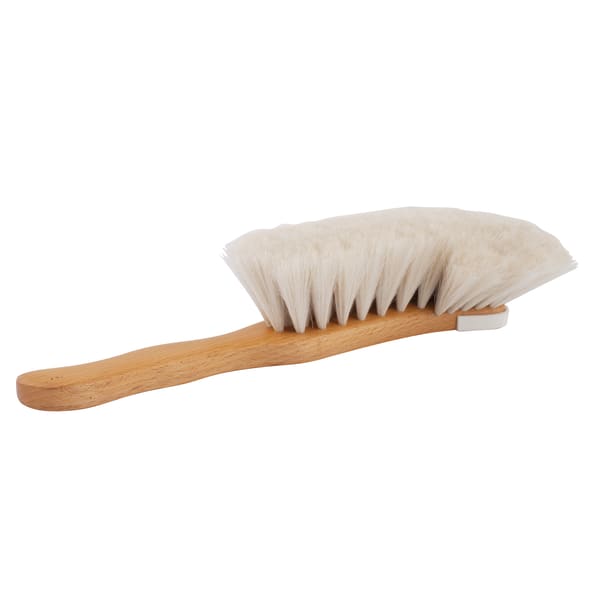 Soft Goat Hair Dust Brush - S-Shape 10.6"