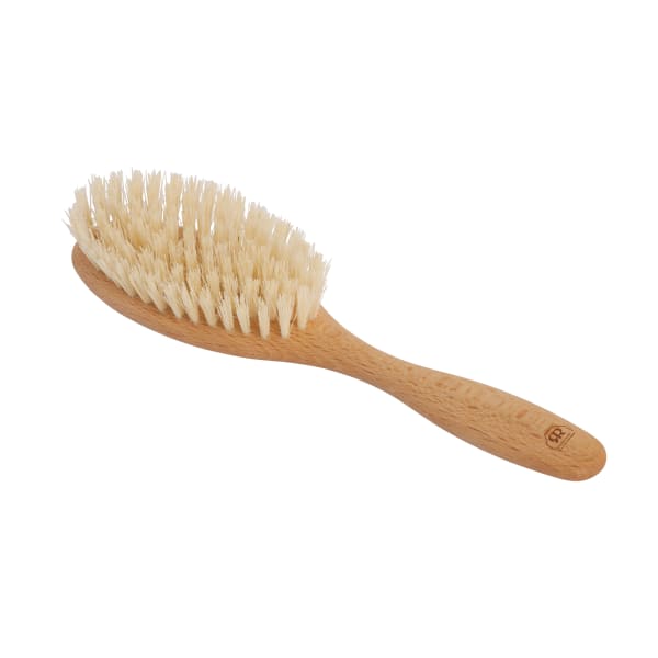 Beechwood Hairbrush with Tampico Bristles - 7 Rows