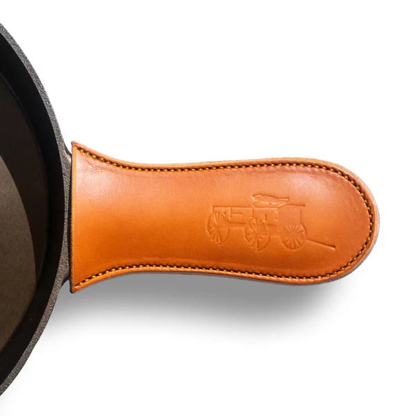 Lancaster Leather Cast Iron Skillet Handle Cover