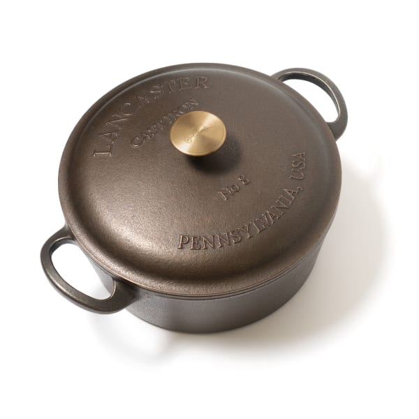 Lancaster Cast Iron 5-Qt Dutch Oven