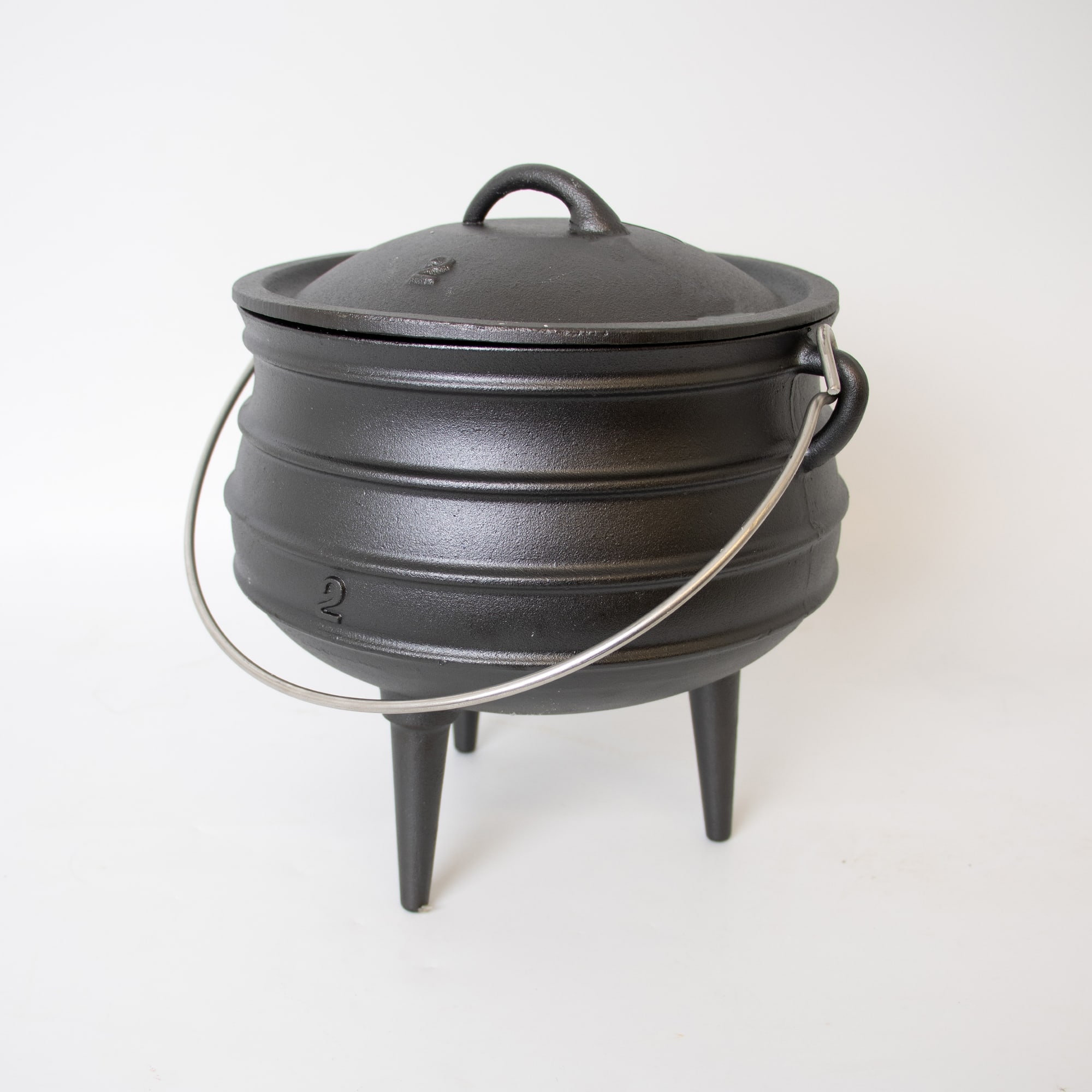 Lehman's Campfire Hervidor de agua - Olla de hierro fundido con 3 patas y tapa - Imagen 7 de 47