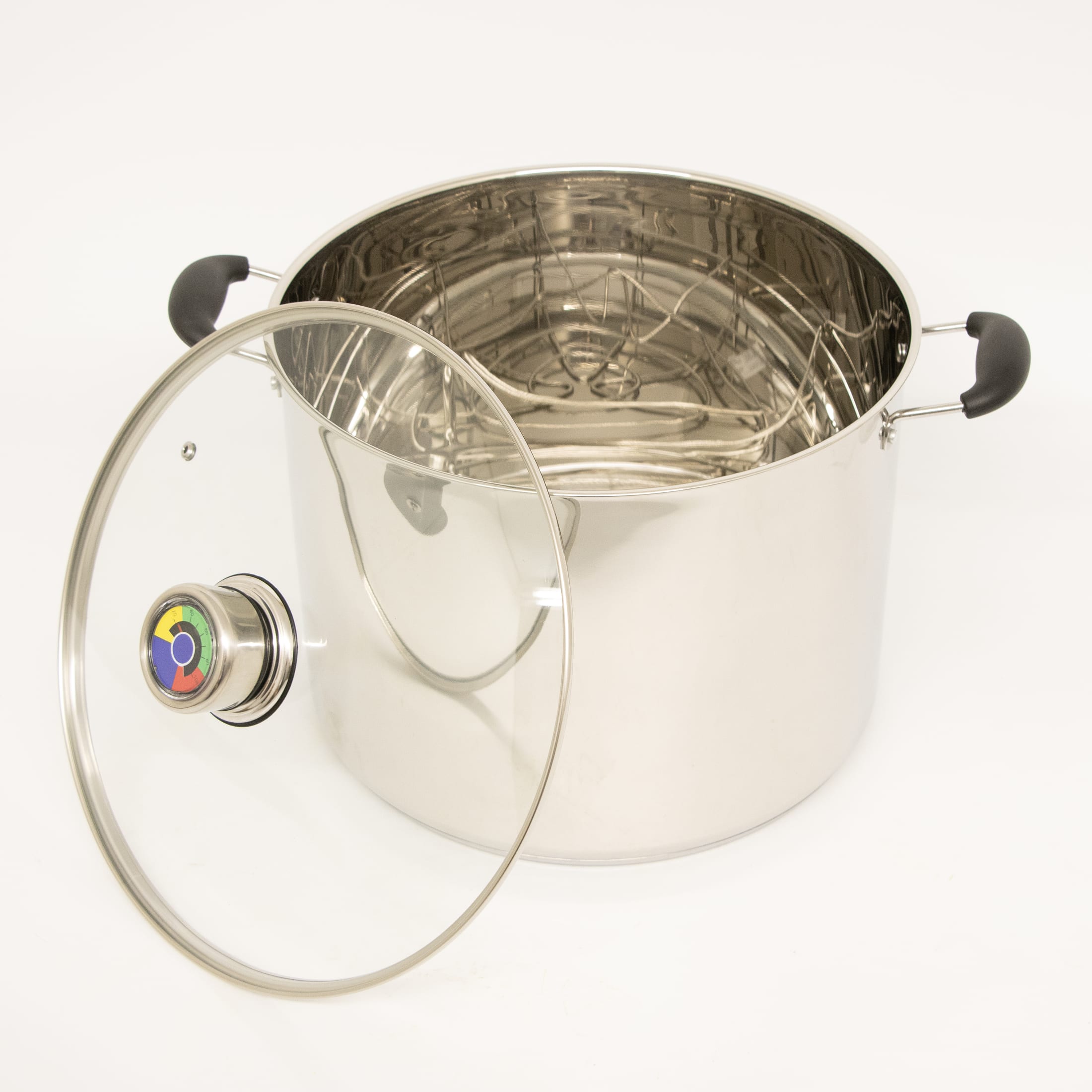 Lehman's 21.5-Quart Stainless Steel Water Bath Canner with Pressure Gauge - Picture 22 of 22