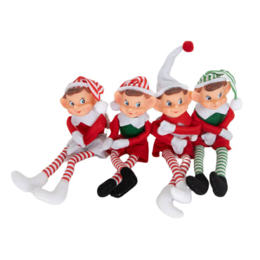 Retro Christmas Elf - Assorted (10
