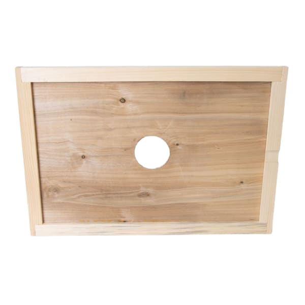 8-Frame Notched Inner Cover for Hive