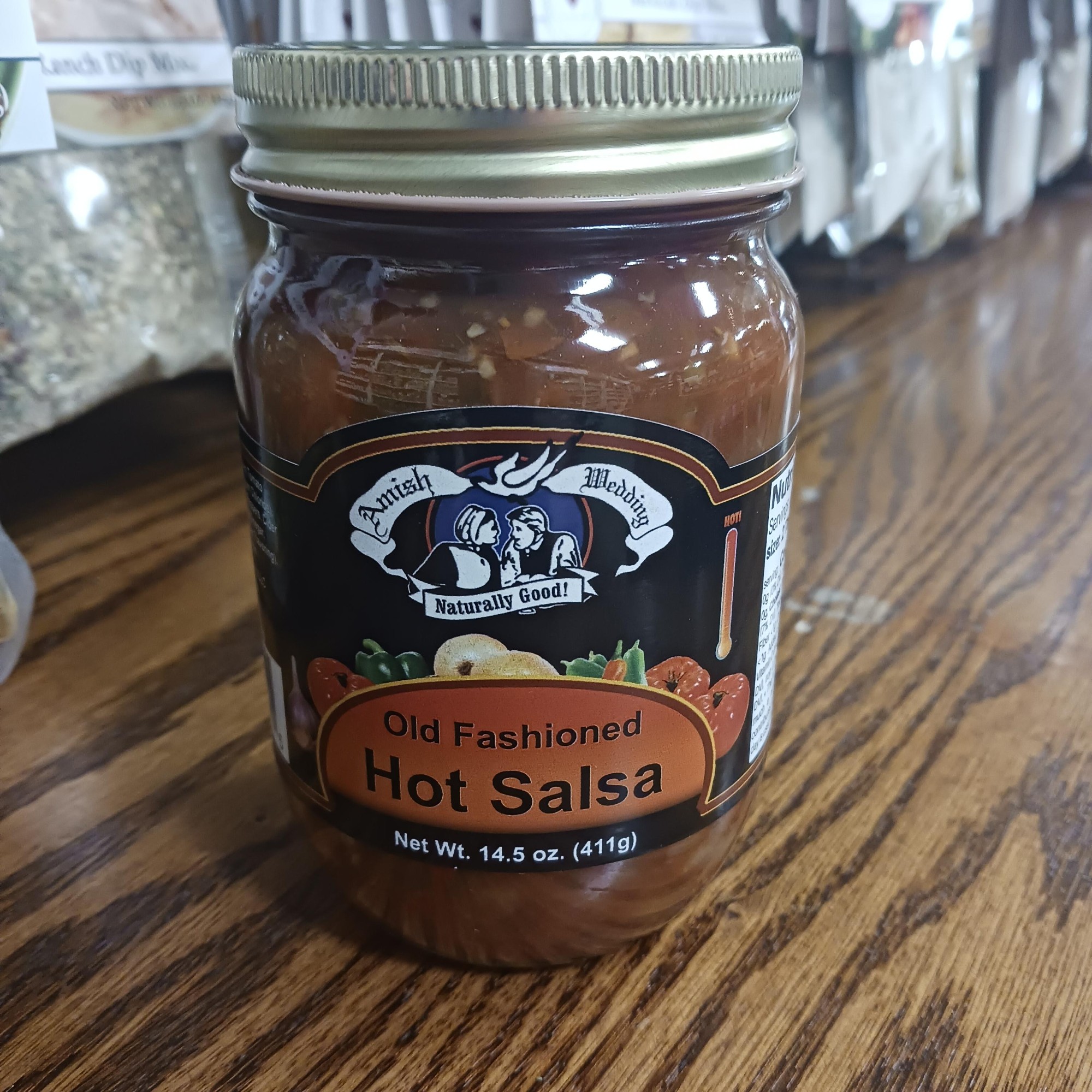 Hervidor de agua de boda Amish salsa cocida, paquete grueso y grueso de 2 frascos de 14,5 onzas - Imagen 24 de 46
