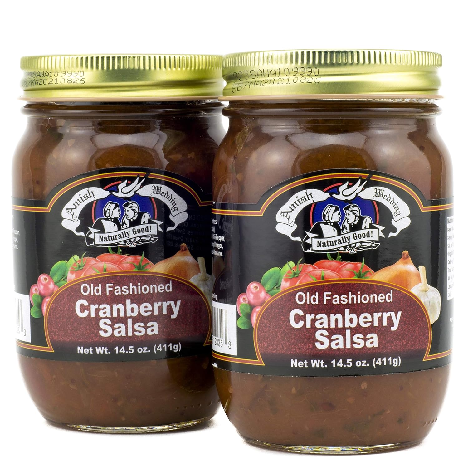 Hervidor de agua de boda Amish salsa cocida, paquete grueso y grueso de 2 frascos de 14,5 onzas - Imagen 19 de 46