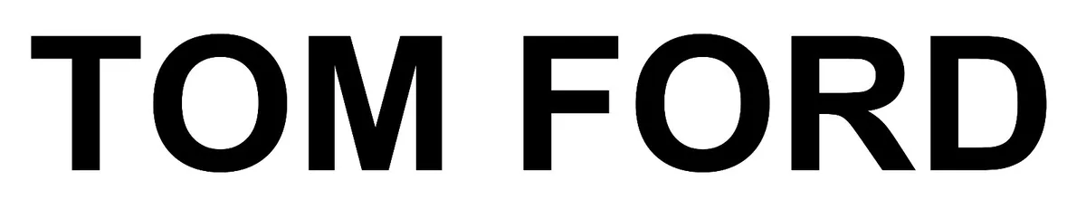 Tom Ford logo, black text on white background.
