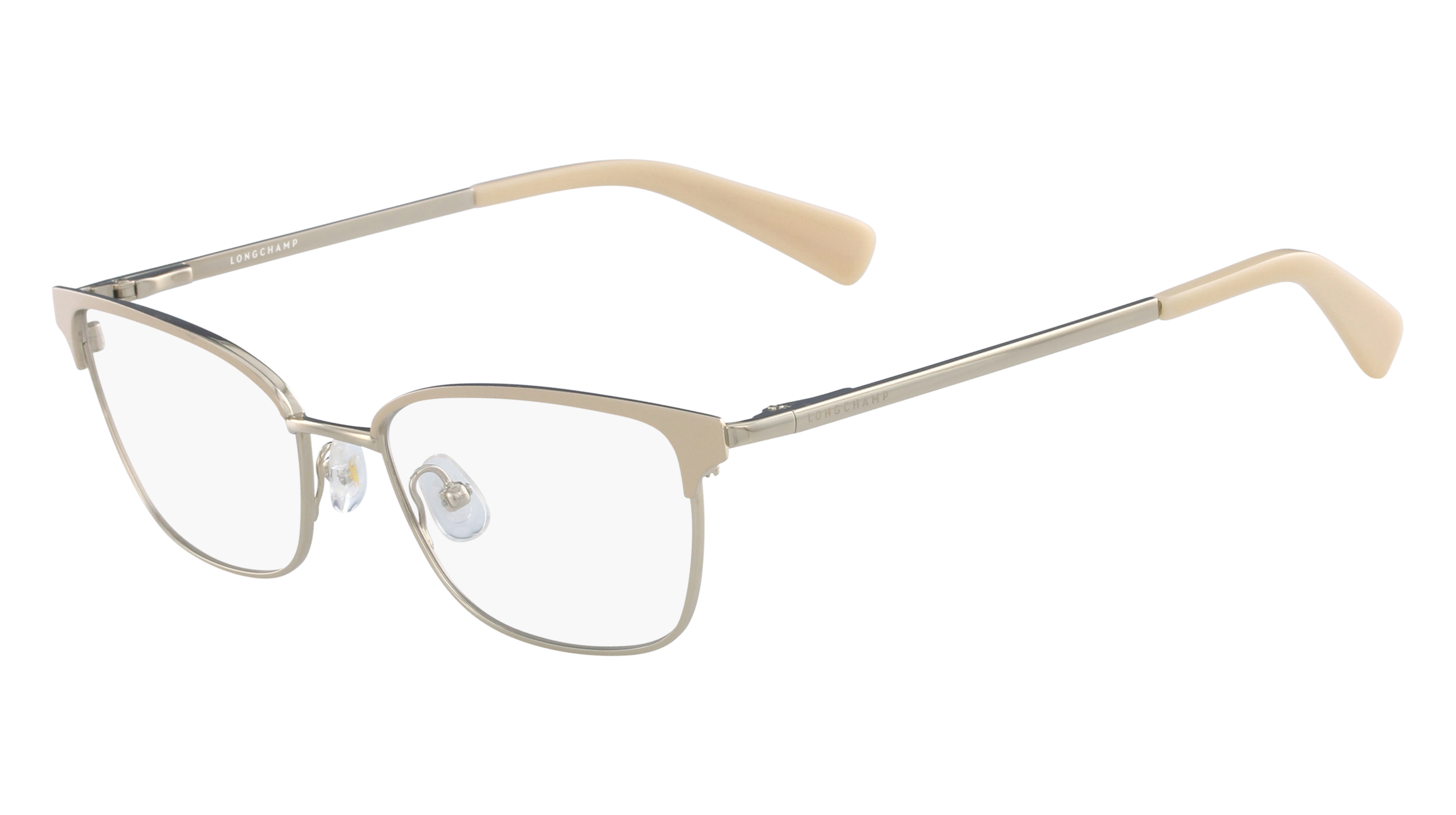 Longchamp beige frame.