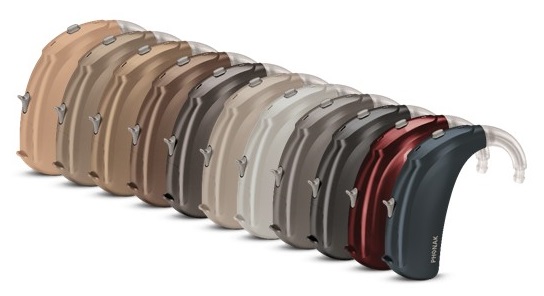 naida hearing aid colours