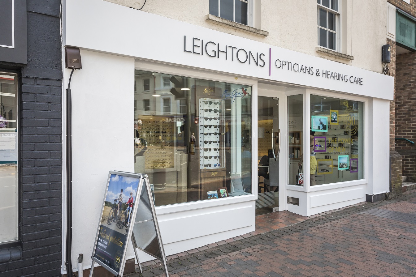 Leightons Tunbridge Wells exterior after refurbishment.