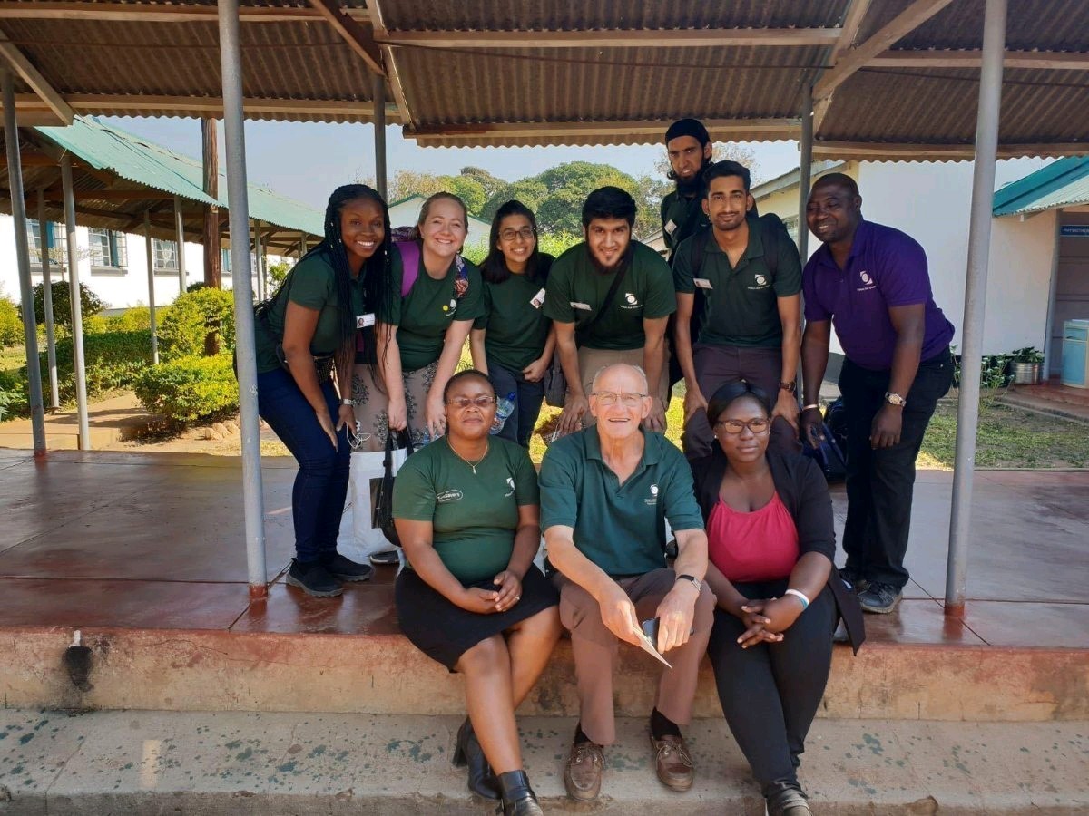 Group of people with Vision Aid