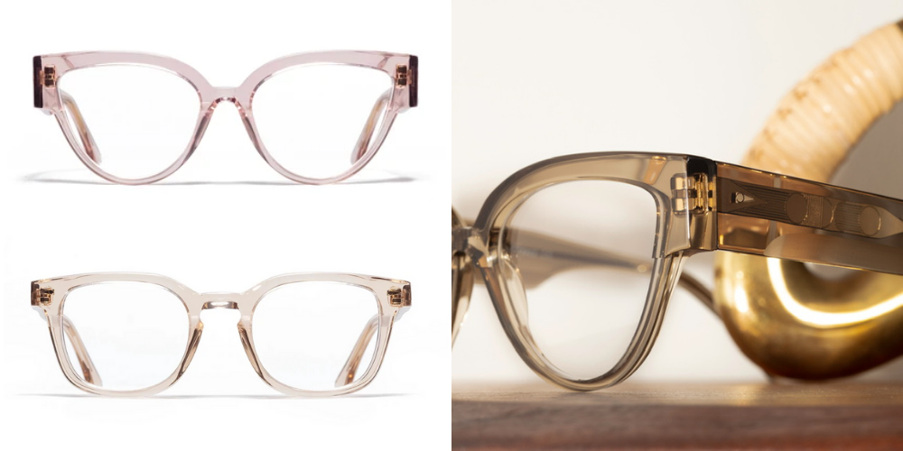 AHLEM Spectacles: Blue and Golden